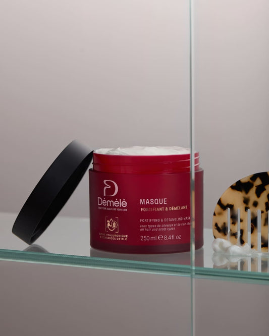 Pot Masque Fortifiant & Démêlant Démélé pour cheveux secs et fragilisés