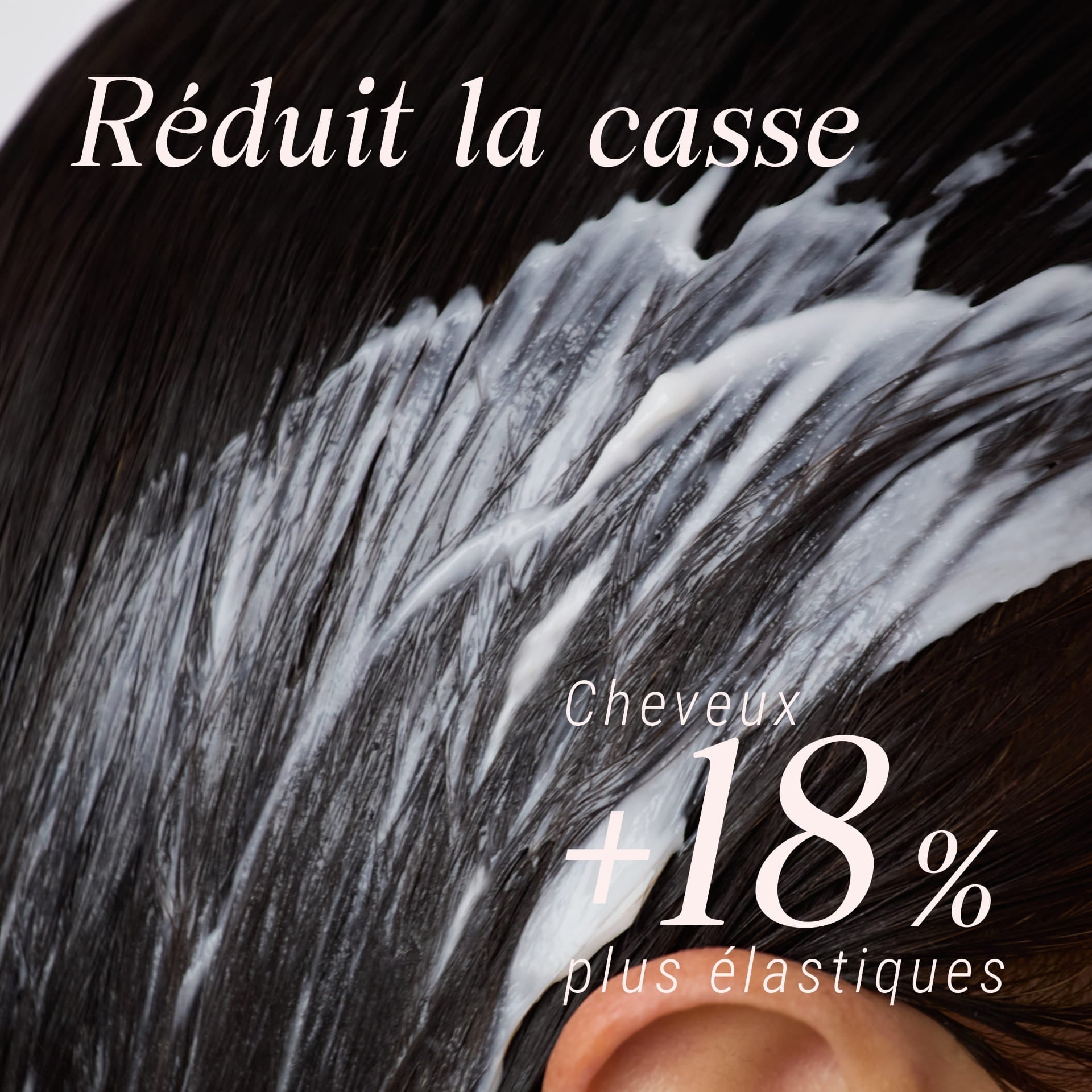 Masque fortifiant et démêlant Démélé, soin capillaire inspiré du skincare pour renforcer la fibre et faciliter le démêlage