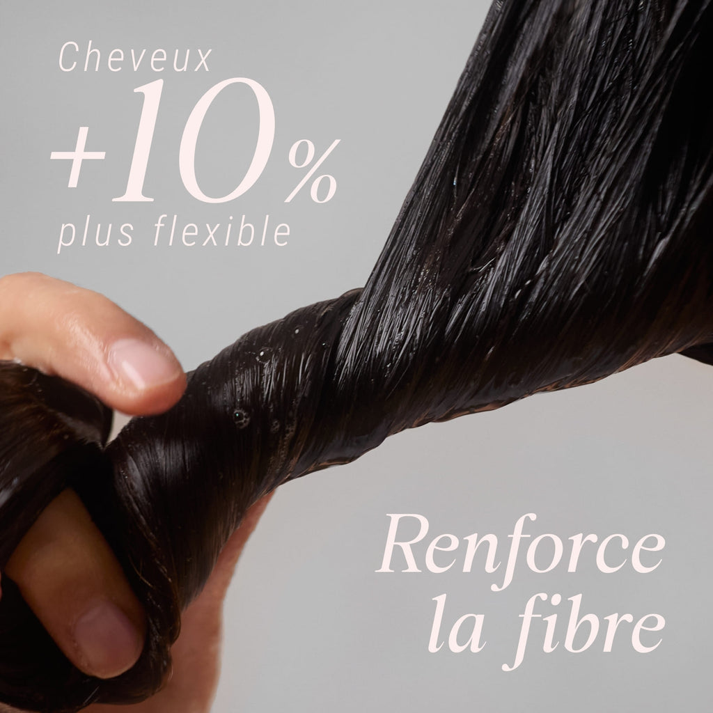Soin capillaire fortifiant Démélé qui renforce la fibre et améliore la résistance du cheveu