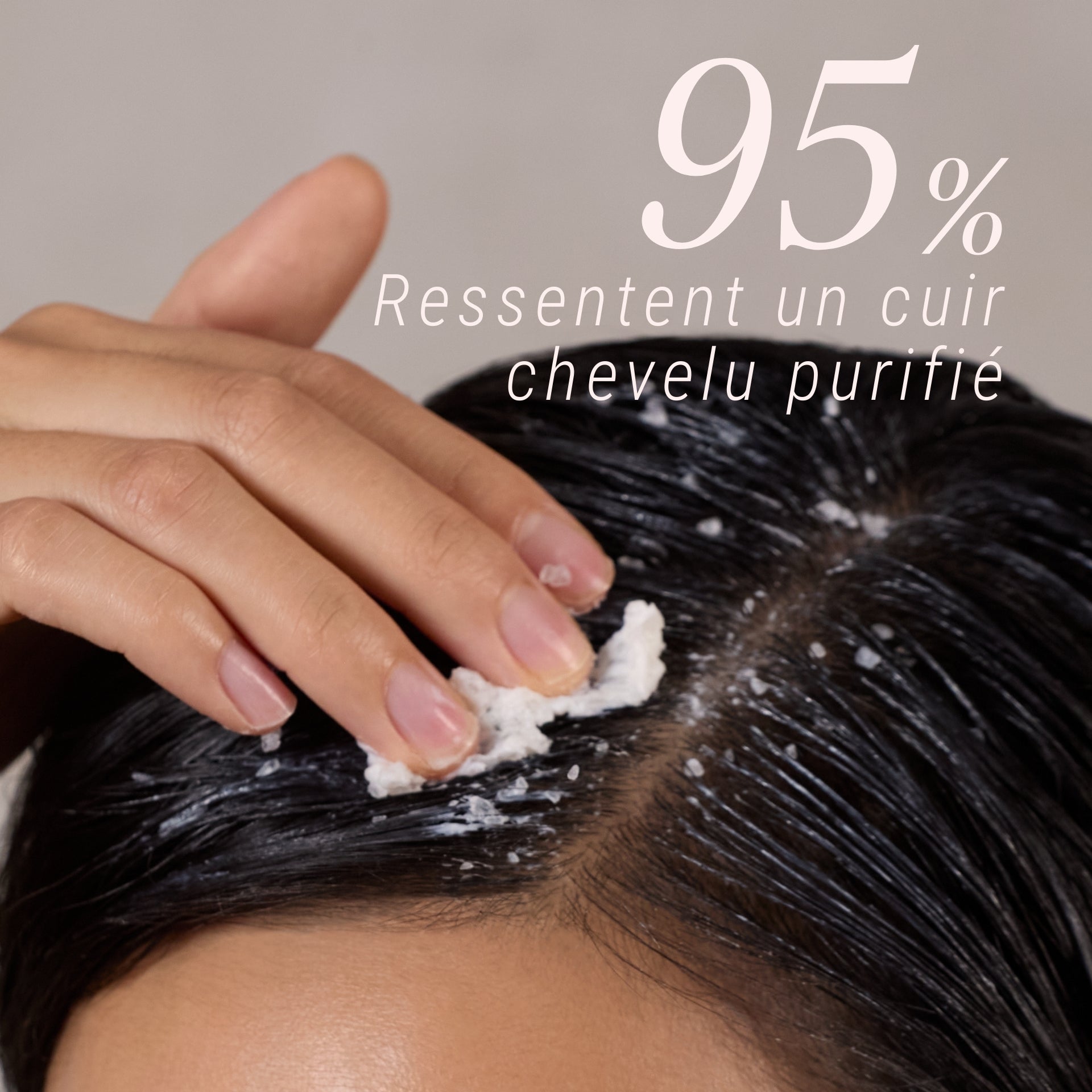 Scrub purifiant et nettoyant Démélé pour le cuir chevelu, soin exfoliant doux inspiré du skincare