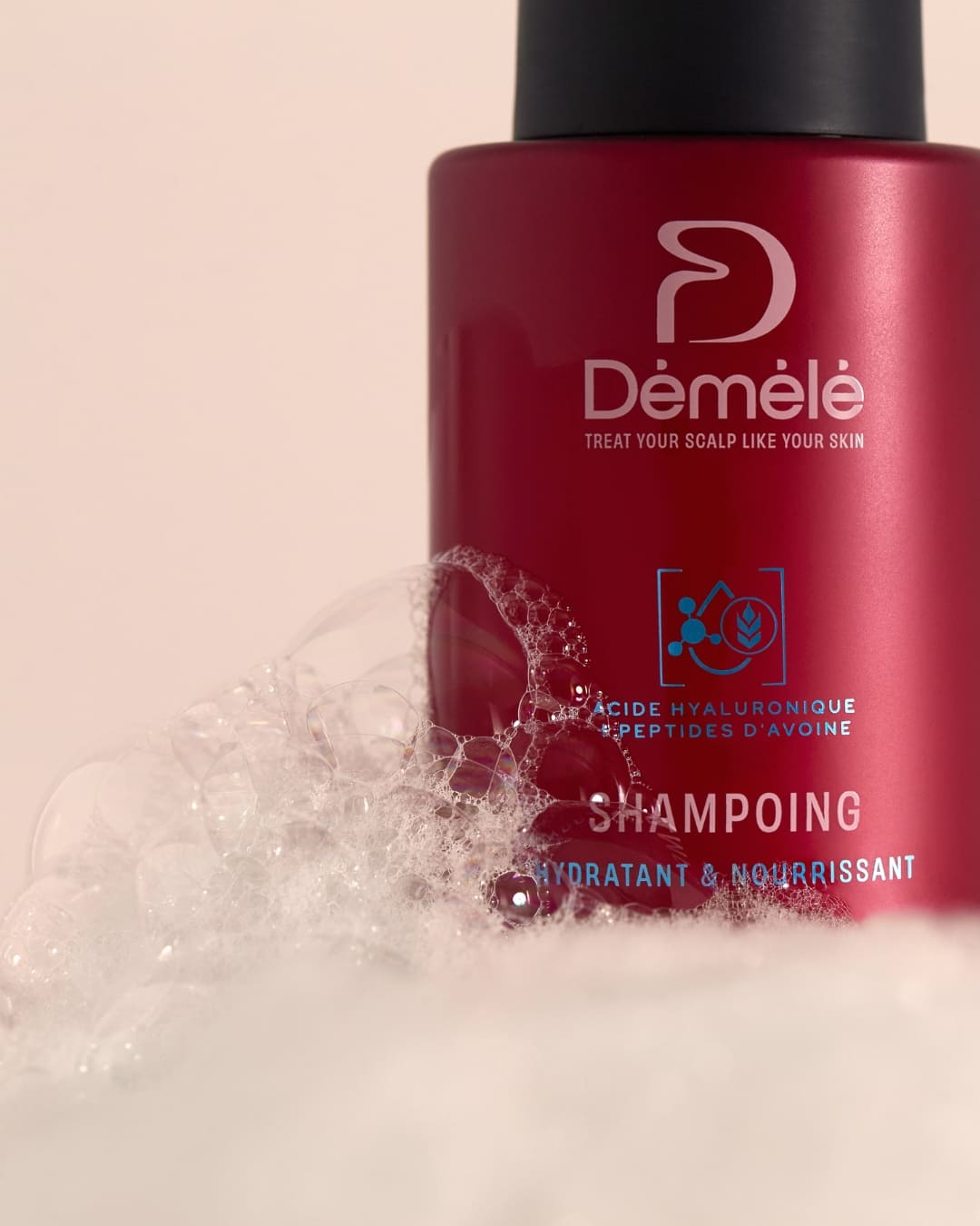 Shampoing doux Démélé pour cheveux secs, sensibilisés et cuir chevelu normal à sec