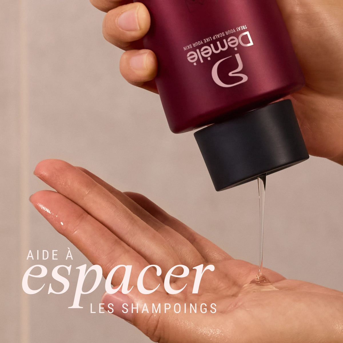 Shampoing purifiant Démélé qui aide à espacer les shampoings et rééquilibrer le cuir chevelu